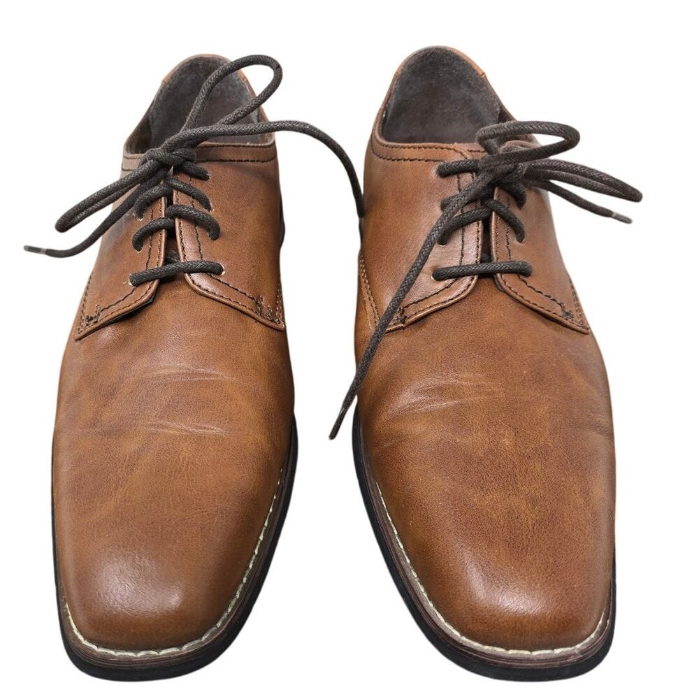 Steve Madden Lorenzo Brown Men's Business Work Church Dress Shoes 8